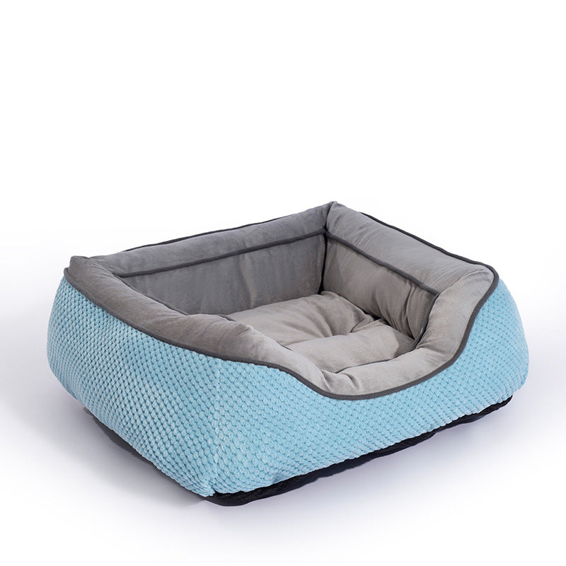 Calming Plush Dog Bed