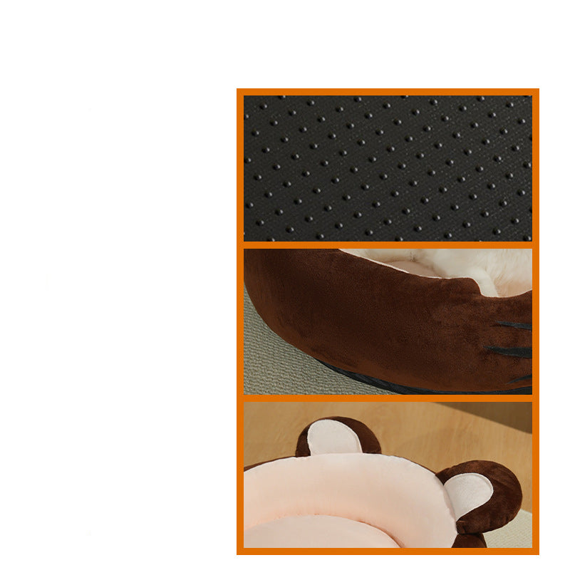 Cotton Warm Calming Pet Bed