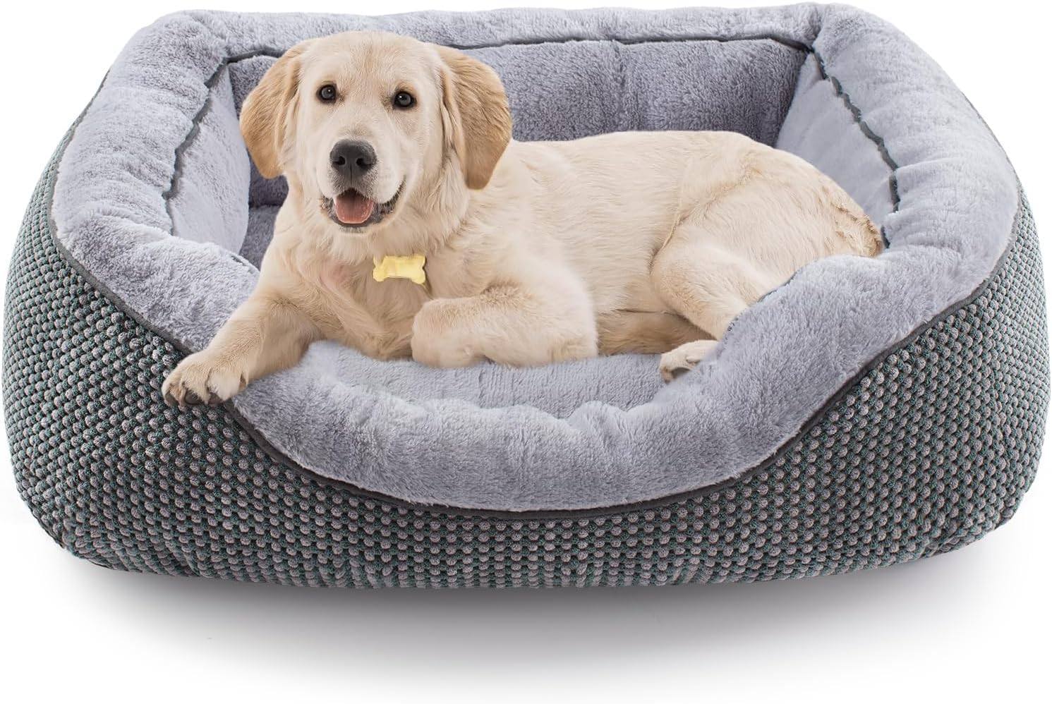 Calming Plush Dog Bed
