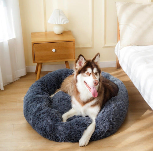 Calming Dog Bed - Anti-Anxiety Comfort for Better Sleep