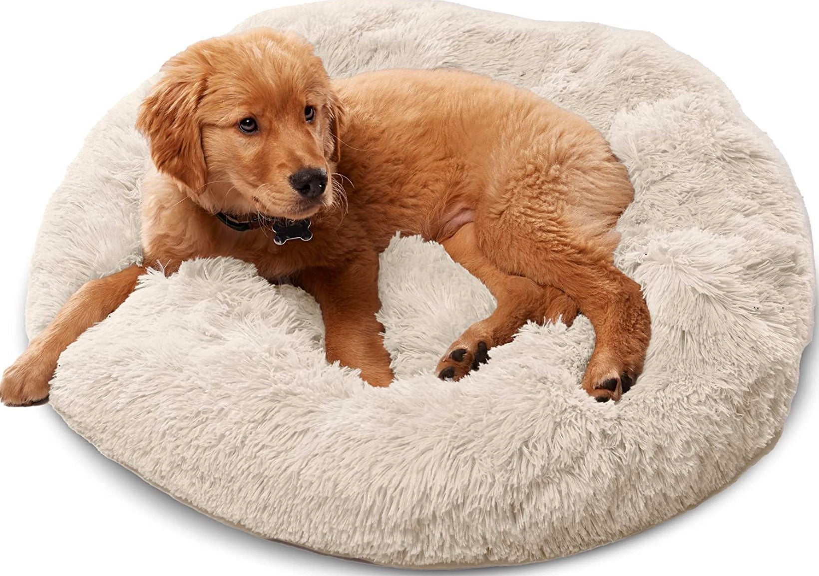 Calming Dog Bed - Anti-Anxiety Comfort for Better Sleep