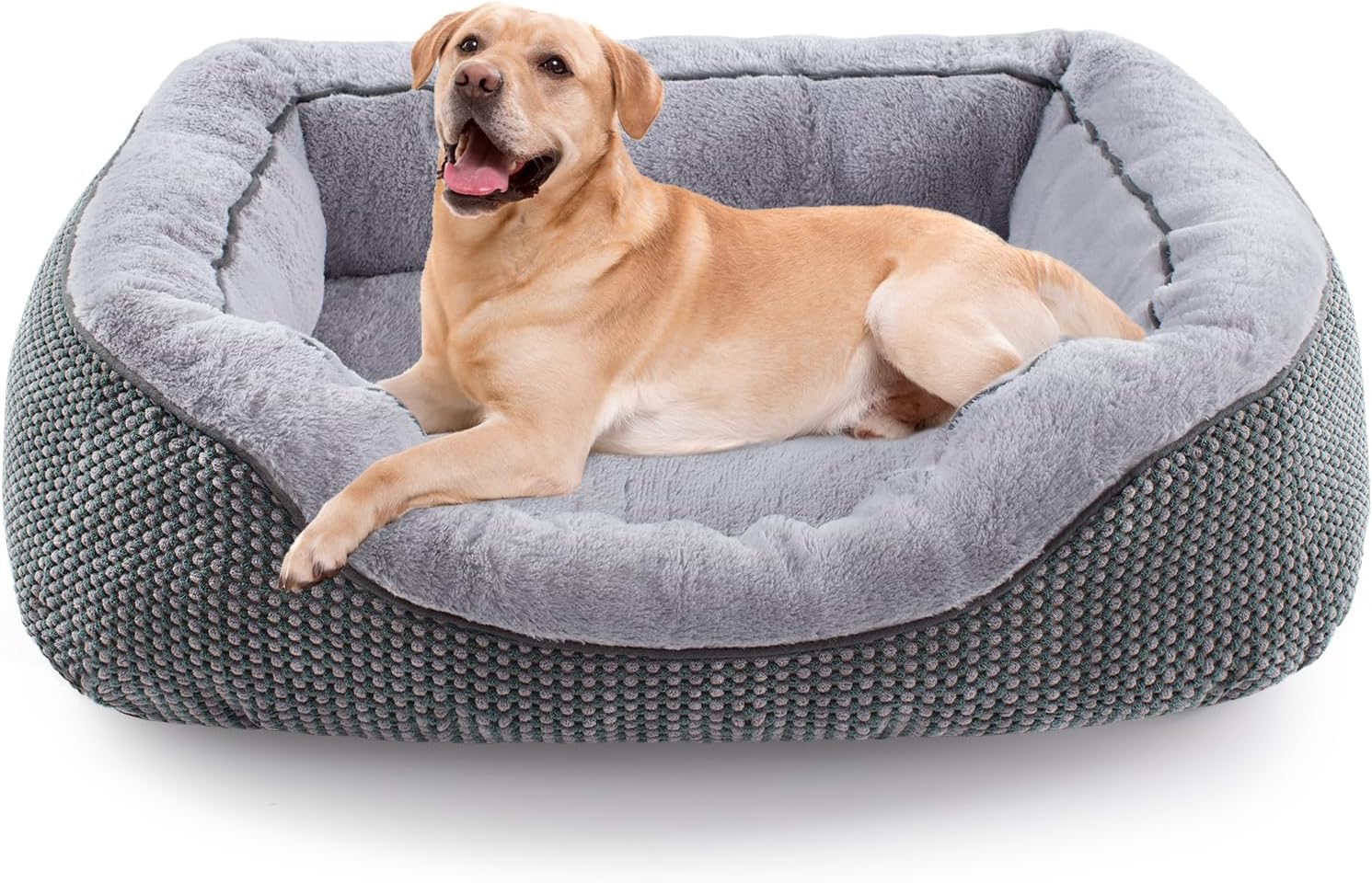Calming Plush Dog Bed